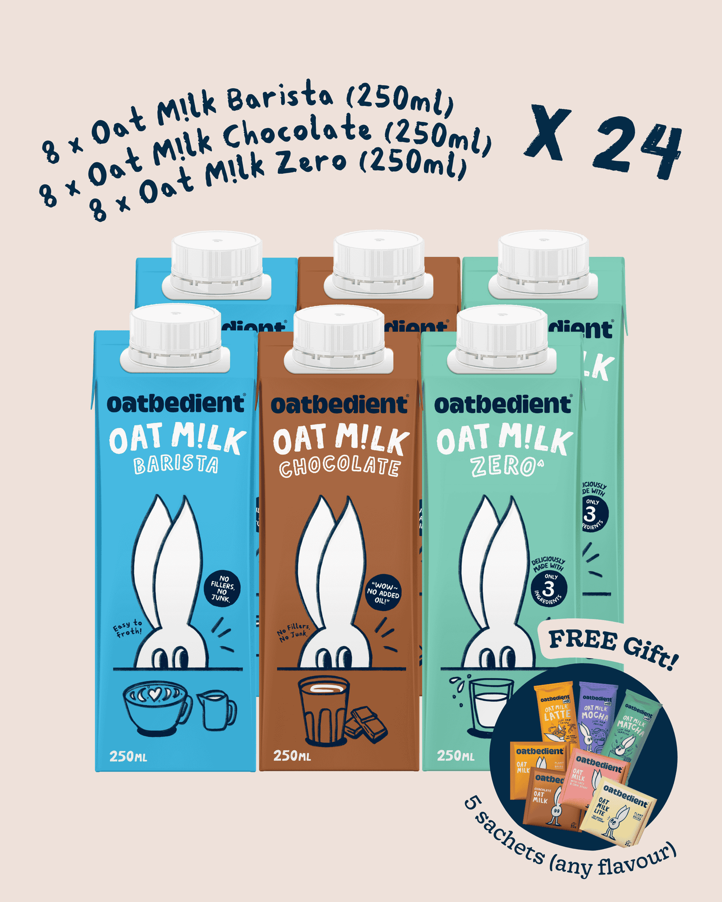 JAM The Petite Pack Variety Bundle (24 x 250ml)