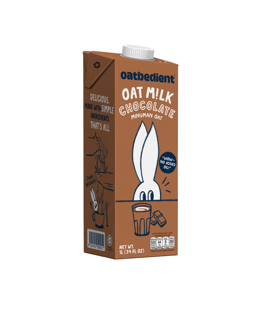 SmallPotato x Oatbedient Oat M!lk Chocolate (1L)