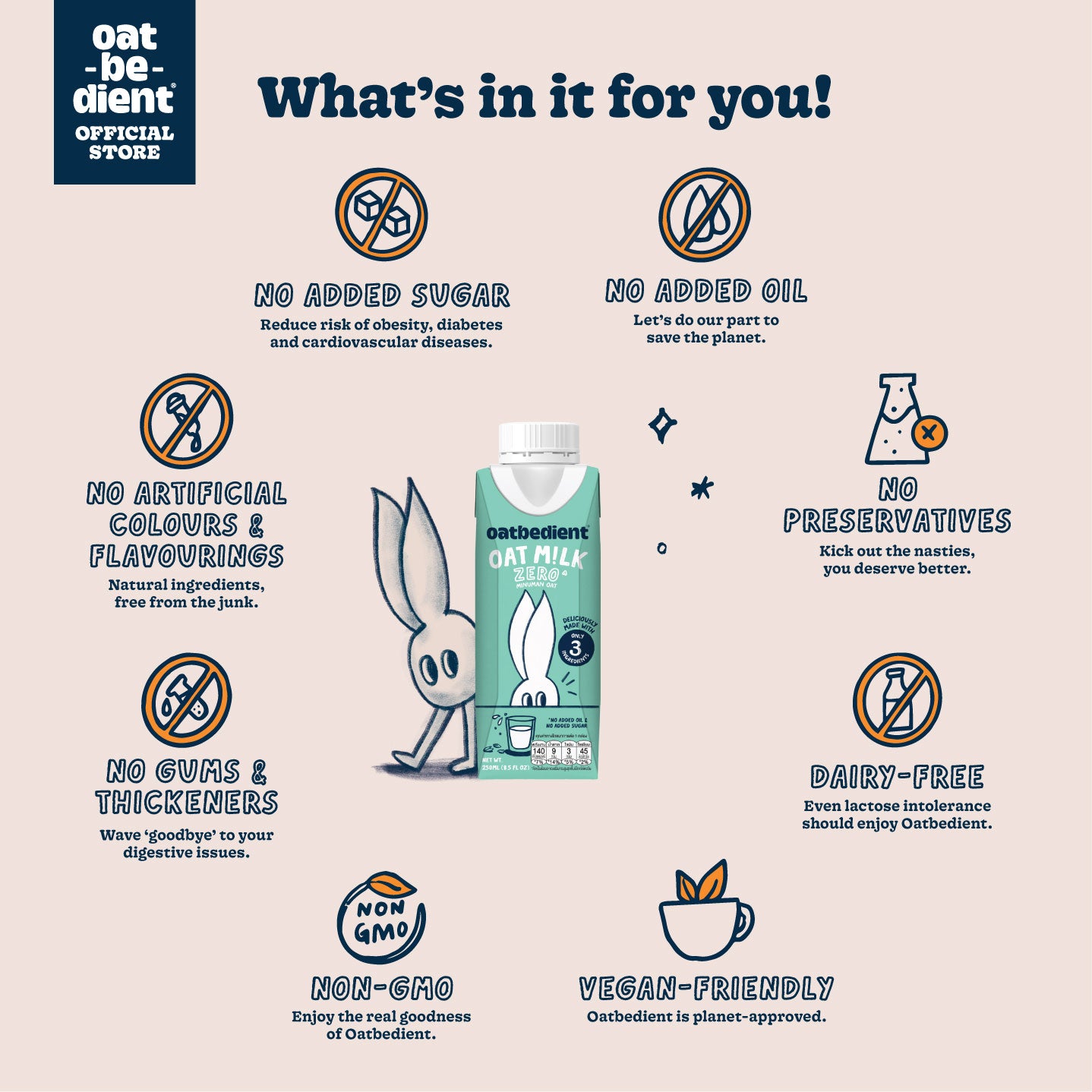 Oat M!lk Zero Petite Pack (250ml x 24)
