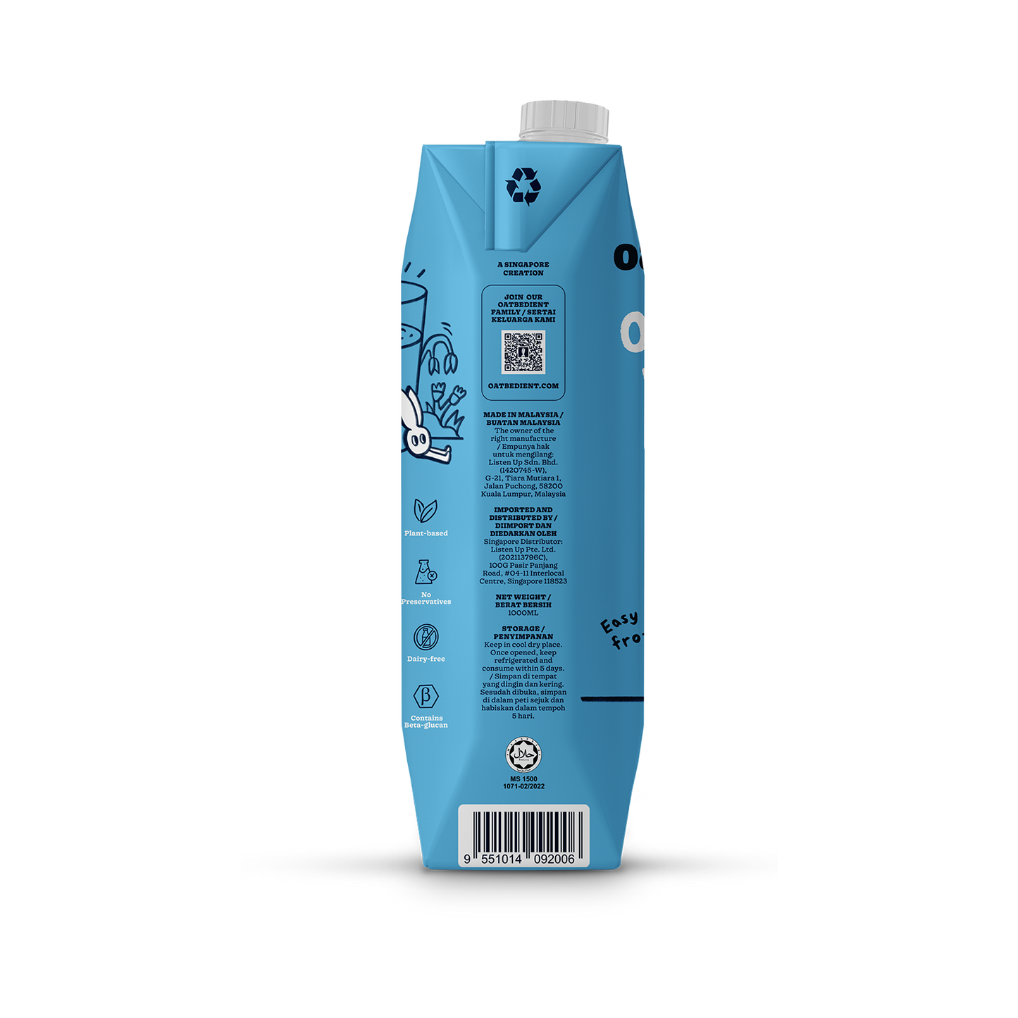 Oat M!lk Barista (1L)