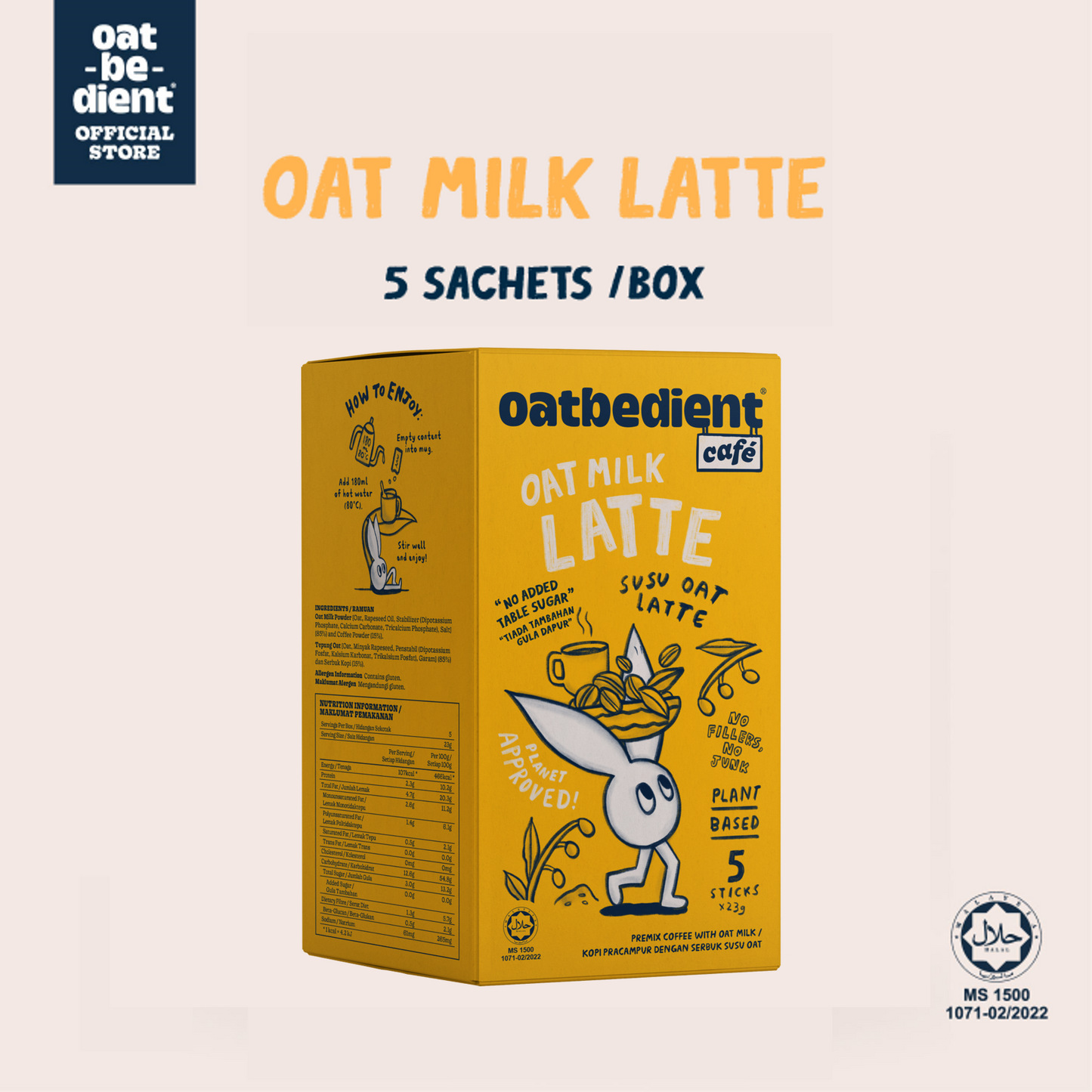 Oat Milk Latte   [5 sticks/box]