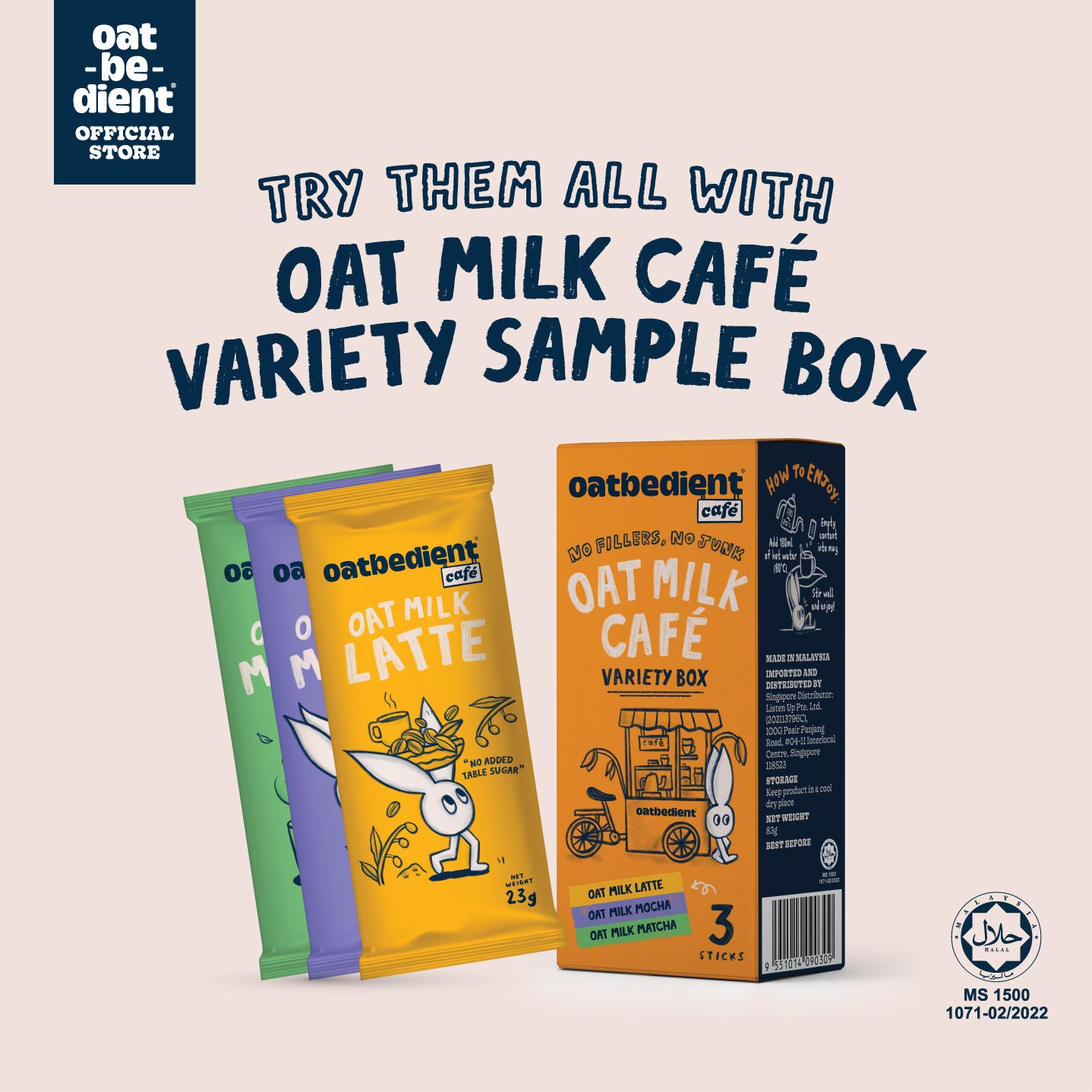 Oat M!lk Cafe 5 Sticks