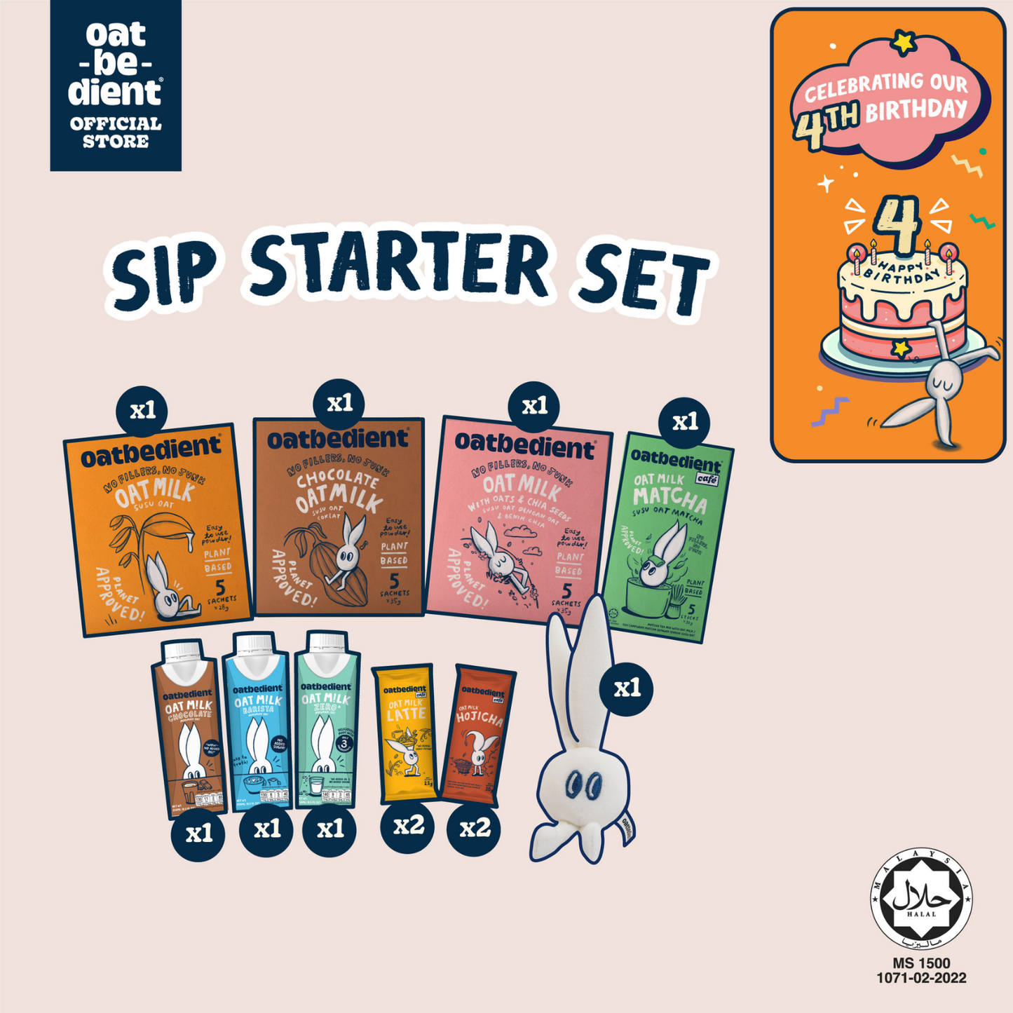 Birthday Bundle - Sip Starter Set