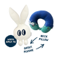 Oatdit 2in1 Convertible Neck Pillow Plushie - NIGHT EDITION