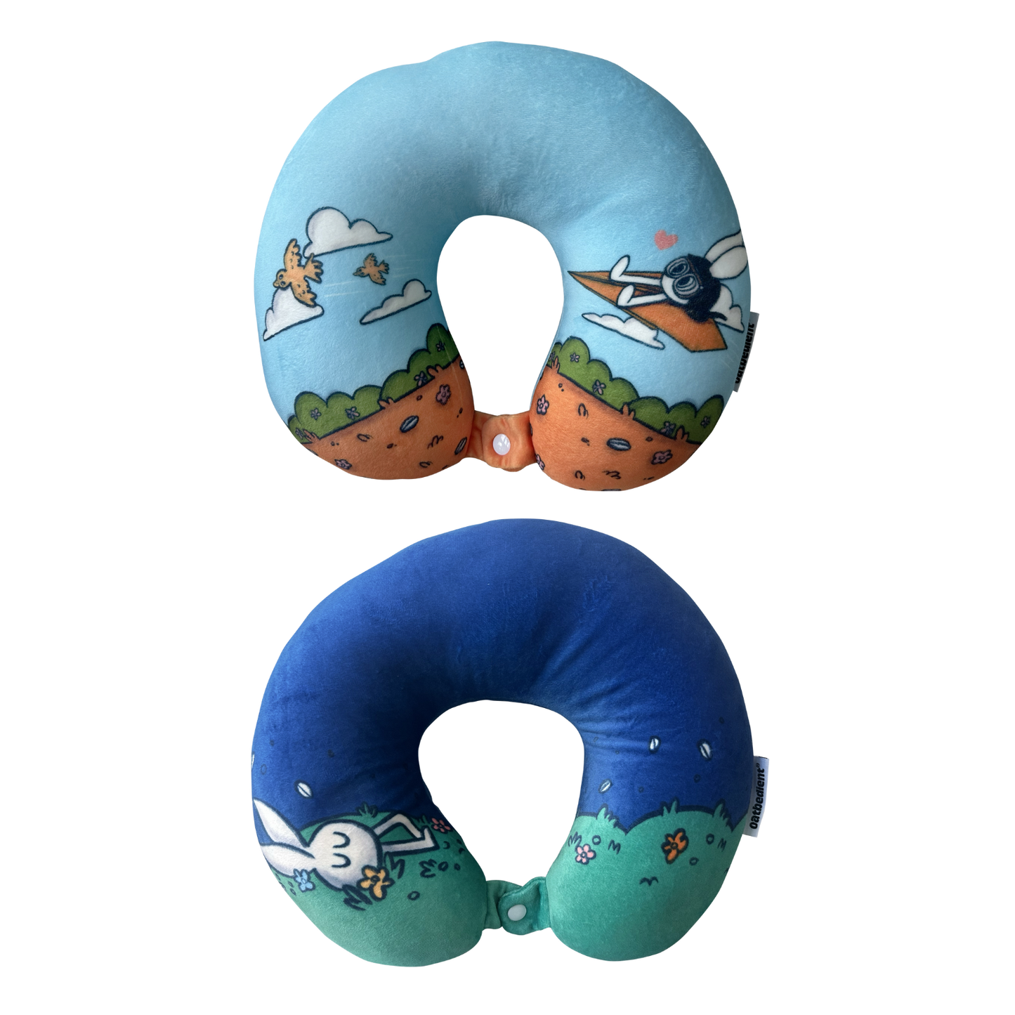 GWP - Oatdit 2in1 Convertible Neck Pillow Plushie [RANDOM DESIGN]