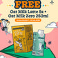 [NOT FOR SALE] FREE 1 x Oatbedient Oat Milk Latte 5s & Oatbedient Oat Mi!k Zero 250ML