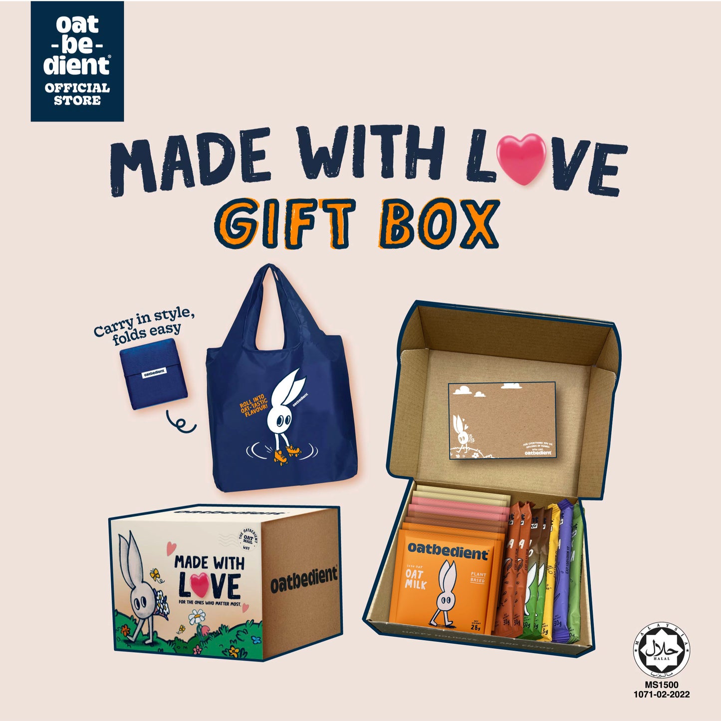 Oatbedient Made with Love Gift Box