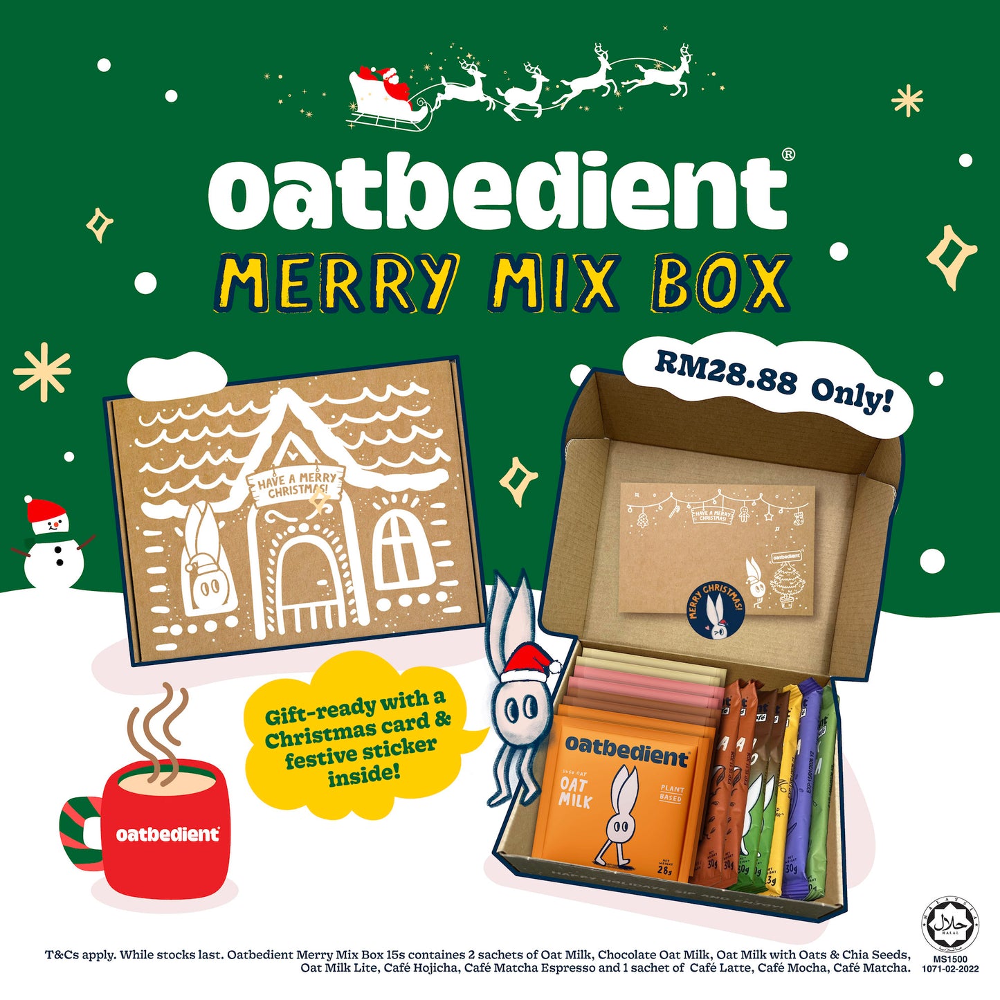 Oatbedient Merry Mix Box