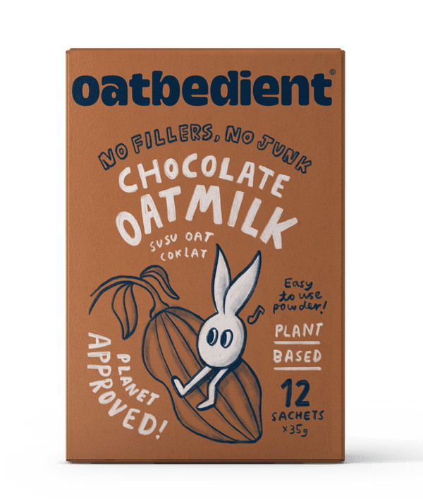 Chocolate Oat Milk Oatbedient Malaysia